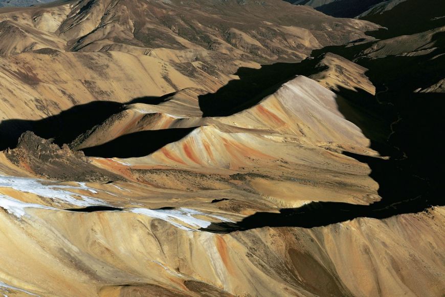 Andes cordillera, Peru