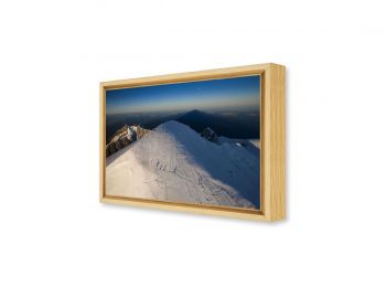 Cordée au sommet du Mont Blanc, Haute-Savoie (74)