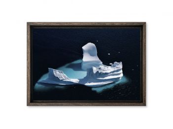 Eroded iceberg, Greenland