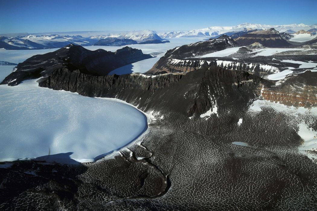 Langue du glacier Taylor, Antarctique